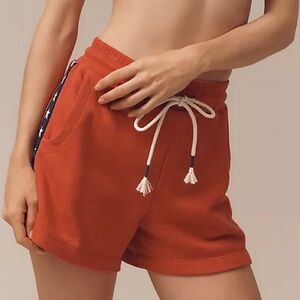 Sundry Vintage Terry Drawstring Track Shorts